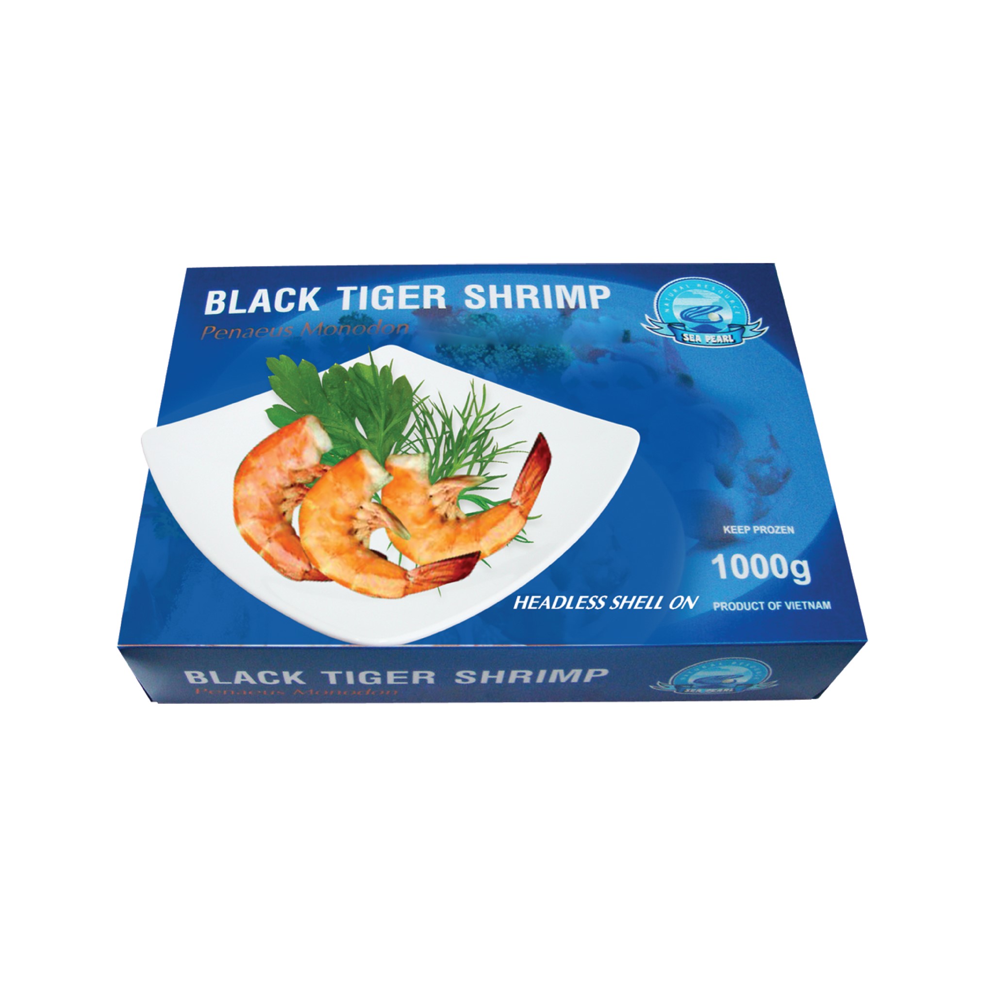 Picture of COOKED BLACK TIGER SHRIMP HLSO